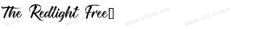 The Redlight Free字体转换